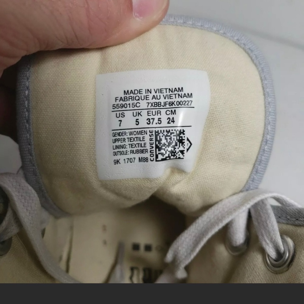 Converse All Star Chuck Taylor Faux Fur High Tops - Picture 9 of 10